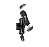 Nukrotech MLS-53 Mafsallı Ayna Bağlantılı Motosiklet Telefon Tutucu